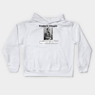 Frederick Chopin. Kids Hoodie